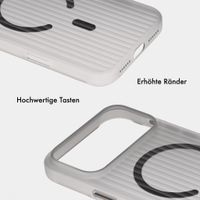 Accezz Lite Backcover mit MagSafe | Fluted | Apple iPhone 18 Pro Max / 17 Pro Max - Grau