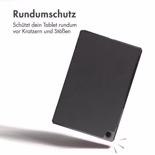 imoshion Trifold Klapphülle Samsung Galaxy Tab A9 Plus - Schwarz