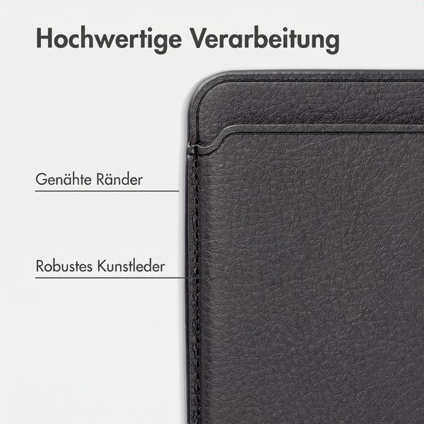 imoshion Magnetischer Kartenhalter - Geeignet für MagSafe - Schwarz