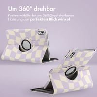 imoshion 360° drehbare Design Klapphülle für das Lenovo Tab M10 5G - Dancing Cubes