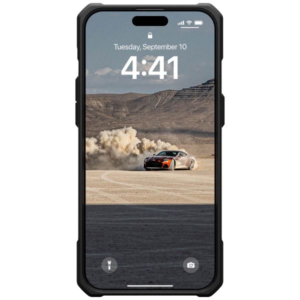 UAG Monarch Backcover für das Apple iPhone 15 Pro Max - Kevlar Black