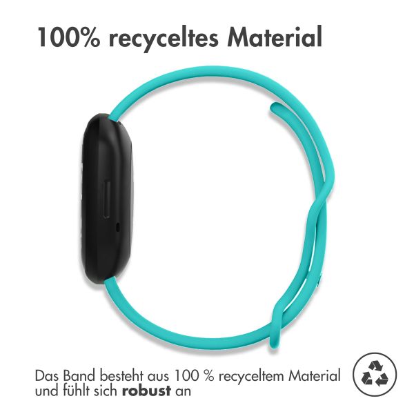 imoshion Silikon-Armband⁺ für Fitbit Versa 4 / 3 / Sense (2) - Türkis