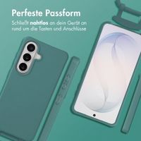 imoshion Color Backcover mit abnehmbarem Handykette und MagSafe Samsung Galaxy S26 - Dark Green