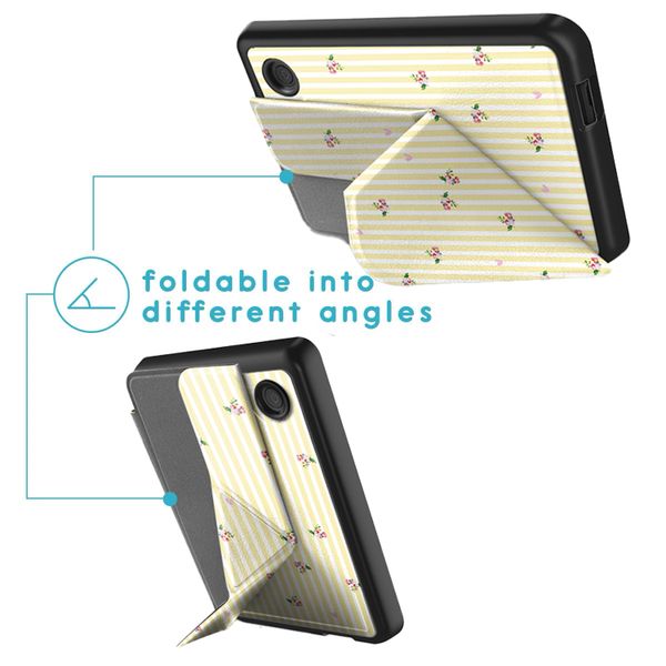 imoshion Design Klappbare Klapphülle Kobo Clara Colour / BW - Garden Stripes