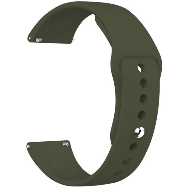 imoshion Silikon Sportarmband für Fitbit Versa / Versa 2 / Versa Lite - Dunkelgrün
