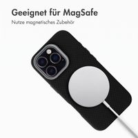 Accezz Mesh Backcover mit MagSafe Apple iPhone 16 Pro - Schwarz
