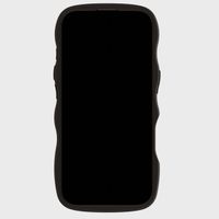 Holdit Wavy Case für das Apple iPhone 16 Pro Max - Black / Transparent