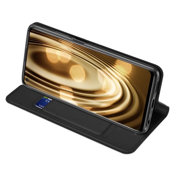 Dux Ducis Slim TPU Klapphülle für das Xiaomi Redmi Note 9T (5G) - Schwarz