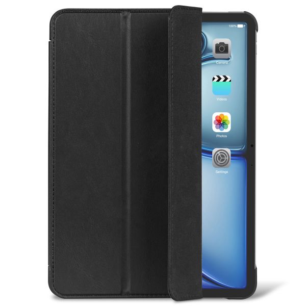 Decoded Textured Sillicon Slim Cover für das iPad Air 11 Zoll (2024) M2 / Air 5 (2022) / Air 4 (2020) - Charcoal