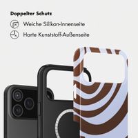 Selencia Vivid Rückabdeckung mit MagSafe Apple iPhone 17 Pro - Dream Swirl Chocolate