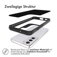 imoshion Rugged Hybrid Carbon Case Samsung Galaxy S22 Plus - Schwarz