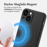 imoshion Color Back Cover mit MagSafe Apple iPhone 13 Mini - Schwarz