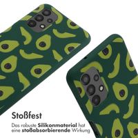 imoshion Silikonhülle design mit Band für das Samsung Galaxy A13 (4G) - Avocado Green