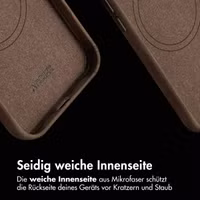 Accezz Vintage Leather Magsafe Backcover Apple iPhone 13 - Rustic Brown