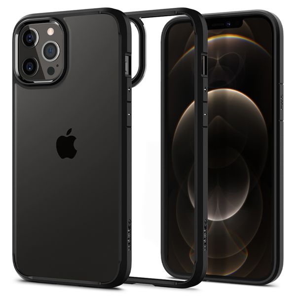 Spigen Ultra Hybrid™ Case für Apple iPhone 12 (Pro) - Schwarz