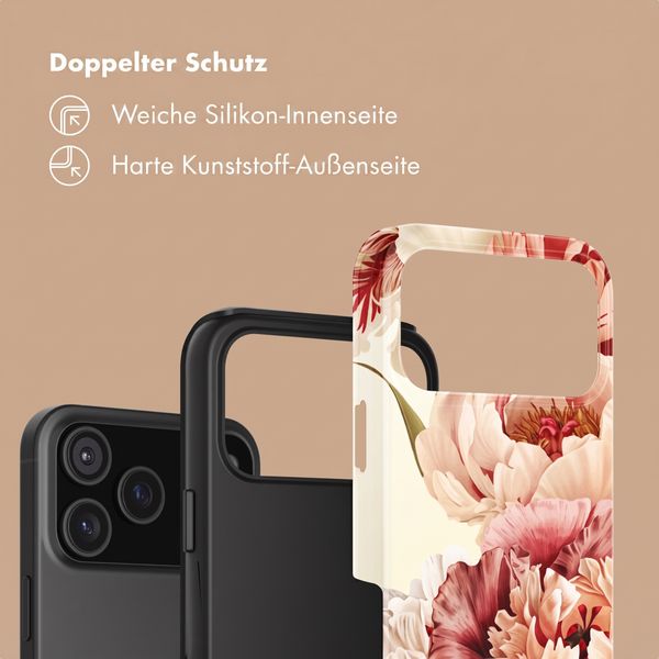 Selencia Vivid Back Cover Apple iPhone 18 Pro Max / 17 Pro Max - Vintage Peony