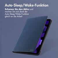 Accezz Classic Klapphülle Apple iPad Mini 7 (2024) / iPad Mini 6 (2021) - Dunkelblau