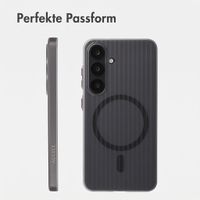 Accezz Lite Backcover mit MagSafe | Fluted | Samsung Galaxy S25 - Grau