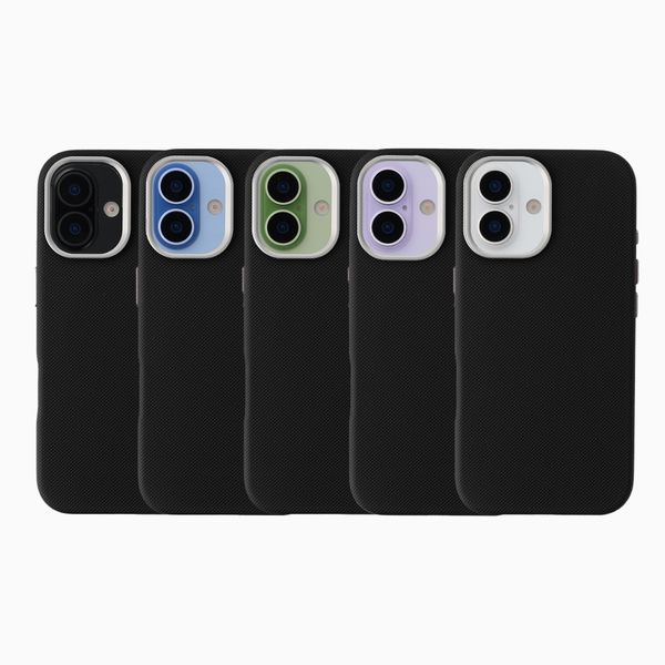 Accezz Mesh Backcover mit MagSafe Apple iPhone 17 - Schwarz