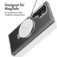 Accezz Ring Stand Backcover mit MagSafe für das Samsung Galaxy S24 Ultra - Transparent