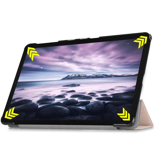 imoshion Trifold Klapphülle Samsung Galaxy Tab A 10.5 (2018) - Rosé gold
