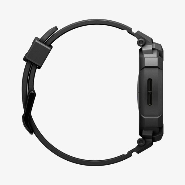 Spigen Rugged Armor™ Pro Hülle Samsung Galaxy Watch 9 / Watch 8 (44 mm) - Matte Black