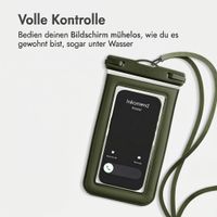 imoshion Floating Waterproof Pouch - Universelle wasserdichte Handyhülle - Dunkelgrün