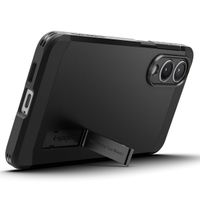 Spigen Tough Armor Backcover MagSafe Samsung Galaxy S25 Edge - Schwarz