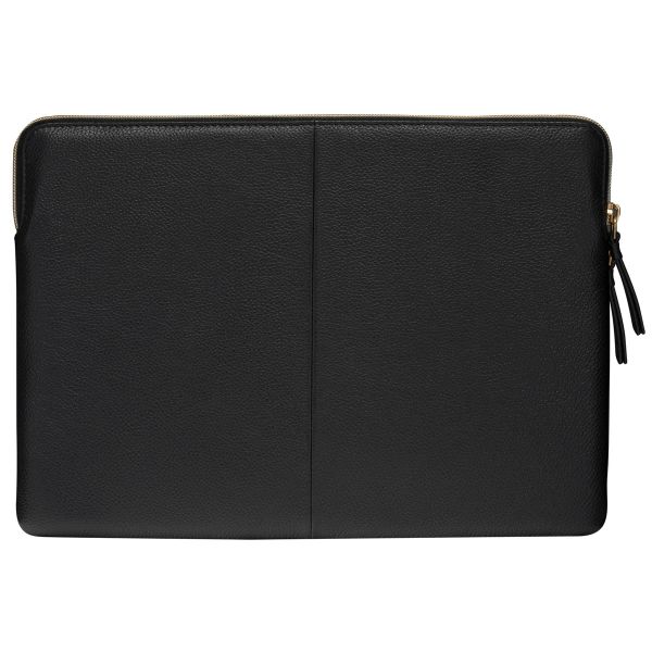 dbramante1928 ﻿Paris+ Sleeve - Laptop Hülle 14 Zoll - Laptop Sleeve - Echtes Leder - MacBook Pro 14 Zoll - Night Black