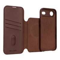 Decoded 2 in 1 Leather Klapphülle MagSafe Apple iPhone Air - Chocolate Brown