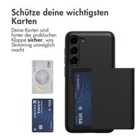 imoshion Backcover mit Kartenfach Samsung Galaxy S23 - Schwarz