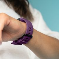 imoshion Silikonband für das  Fitbit Charge 3 / 4 - Violett