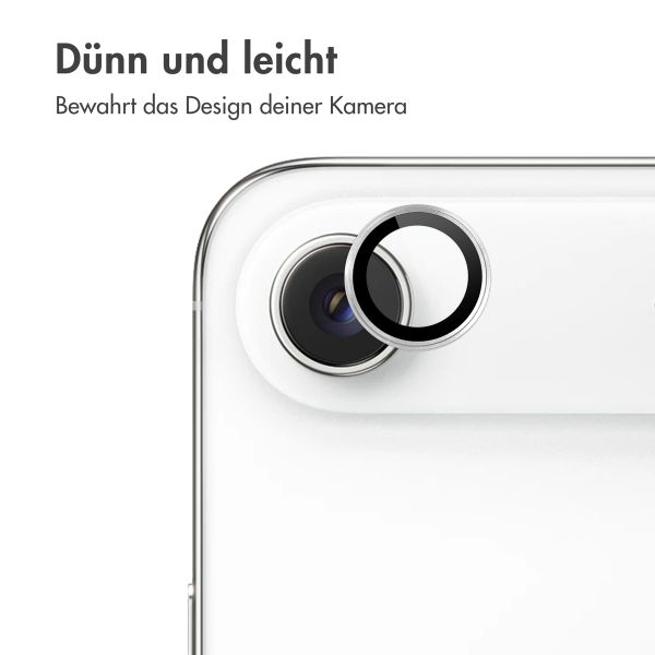 imoshion 2er Pack Kameraobjektivschutz für das Apple iPhone Air - Silber