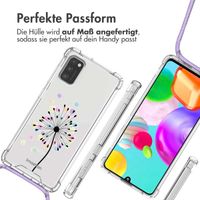 imoshion Design Hülle mit Band für das Samsung Galaxy A41 - Sandstone Dandelion