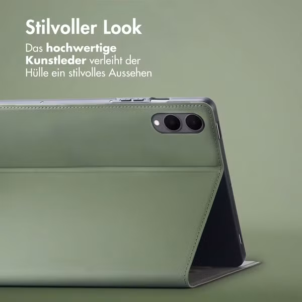 Accezz Classic Klapphülle Samsung Galaxy Tab S11 Ultra - Grün
