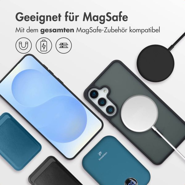 imoshion Color Guard Back Cover mit MagSafe für das Samsung Galaxy S25 - Schwarz