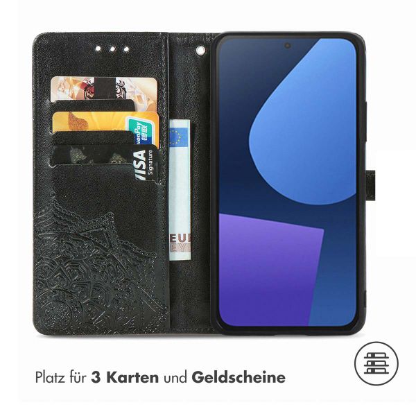 imoshion Mandala Klapphülle für das Fairphone 5 - Schwarz