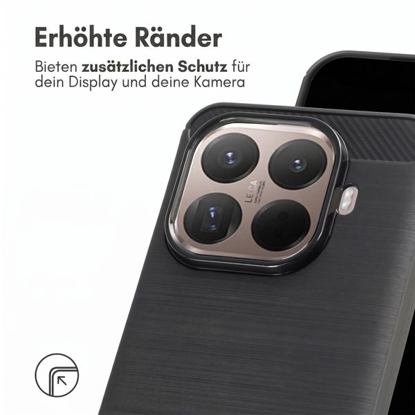 imoshion Brushed Back Cover Xiaomi 15T Pro - Schwarz