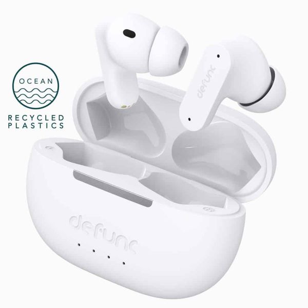 Defunc True ANC Earbuds - In-Ear Kopfhörer - Bluetooth Kopfhörer - Mit Rauschunterdrückungsfunktion - White