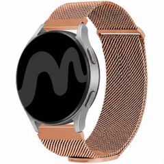 imoshion Magnetisches Milanaise Armband -   Universelle 22 mm Anschluss - Größe M - Rosé gold