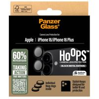 PanzerGlass Kameraprotektor Hoop Optic Rings für das Apple iPhone 16 / 16 Plus