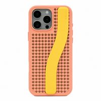 Callbuddy Hülle mit Strap Apple iPhone 16 Pro Max - Coral Pop