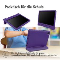 imoshion Schutzhülle mit Handgriff kindersicher für das Lenovo Tab P11 / P11 Plus - Violett