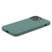 Holdit Silicone Case für das iPhone 15 - Moss Green