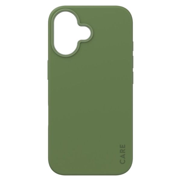 CARE by PanzerGlass Fashion Back Cover MagSafe Apple iPhone 16 - Green