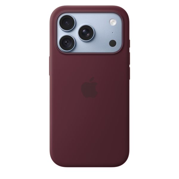 Apple Silikonhülle mit MagSafe Apple iPhone 18 Pro - Burgundy