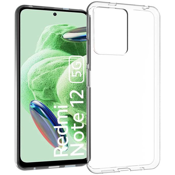 Accezz Clear TPU Backcover Xiaomi Redmi Note 12 (4G) - Transparent