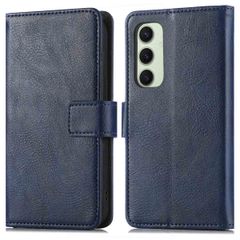 imoshion Luxuriöse Klapphülle Samsung Galaxy S24 FE - Dunkelblau