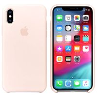 Apple Silikon-Case Rosa für das iPhone Xs / X