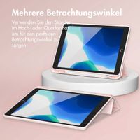 Accezz Smarte Klapphülle aus Silikon Apple iPad 6 (2018) 9.7 Zoll / iPad 5 (2017) 9.7 Zoll - Rosa